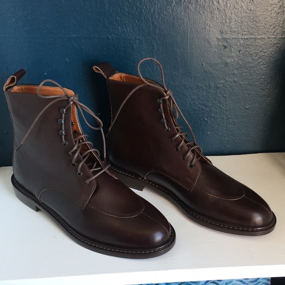 The Gap Italian Leather Lace up boots - Picture 2 of 10